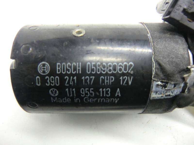 VW Golf 4 original Wischermotor vorn 1J1955113A 0390241137 BOSCH BJ1998